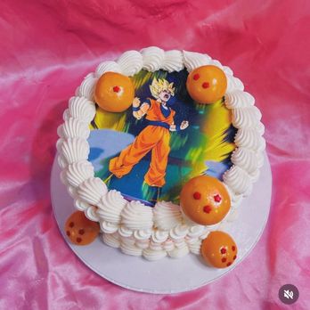 Sugar Town Baked Goods - Goku bespoke cake - Desserts Near Me - Boulder Creek, California Sugar Town Baked Goods - Goku bespoke cake - Desserts Near Me - Boulder Creek, California