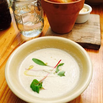 Terrain - Kennett Square mushroom soup with terra cotta baked bread from heaven - Nurseries & Gardening Near Me - Glen Mills, Pennsylvania