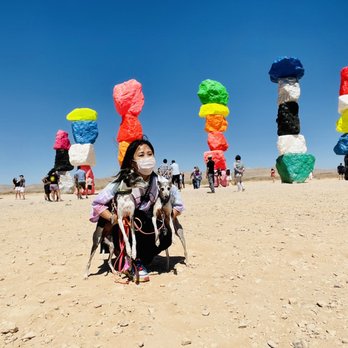 Seven Magic Mountains - Public Art Near Me - Las Vegas, Nevada