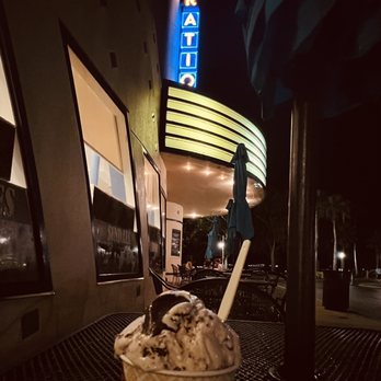 Kilwins Ice Cream - Chocolate - Fudge - an ice cream cone in front of a theater - Ice Cream & Frozen Yogurt Near Me - Celebration, Florida Kilwins Ice Cream - Chocolate - Fudge - an ice cream cone in front of a theater - Ice Cream & Frozen Yogurt Near Me - Celebration, Florida