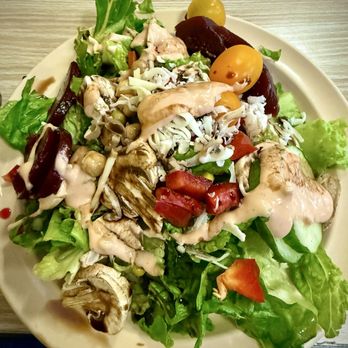 Wowmia Pizza - Salad plate from the salad bar - Pizza Near Me - San Jose, California Wowmia Pizza - Salad plate from the salad bar - Pizza Near Me - San Jose, California