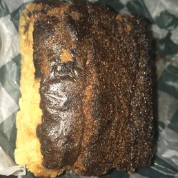 Over cooked Corn Bread Over cooked Corn Bread