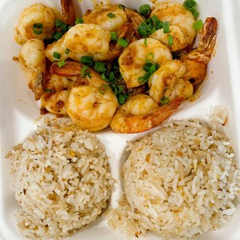 Pampanga Kitchen - Garlic Shrimp Plate - Desserts Near Me - Waipahu, Hawaii Pampanga Kitchen - Garlic Shrimp Plate - Desserts Near Me - Waipahu, Hawaii