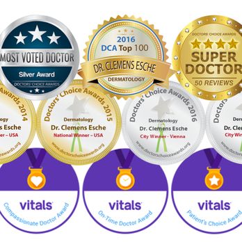 Clemens Esche, MD, FAAD - Dr. Esche has received multiple awards from both his colleagues and patients. - Dermatologists Near Me - Pleasanton, California Clemens Esche, MD, FAAD - Dr. Esche has received multiple awards from both his colleagues and patients. - Dermatologists Near Me - Pleasanton, California