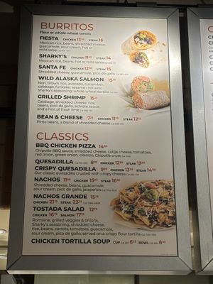 Menu photo 3 Sharky's Woodfired Mexican Grill Palmdale, CA