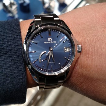Grand Seiko - The sunburst blue dial! - Watches Near Me - Beverly Hills, California