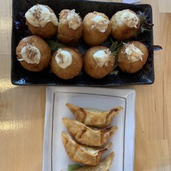 Yellowtail Sushi & Ramen - Takoyaki and fried gyoza