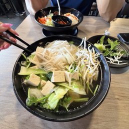 Tofu veggie pho