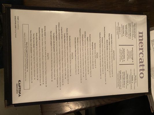 Menu photo 1 Cantina Mercatto Toronto, ON