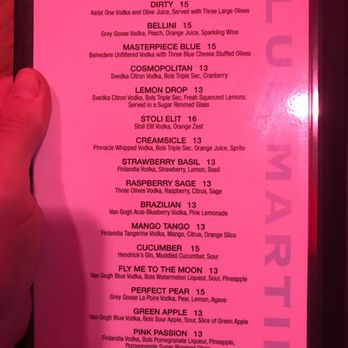 Blue Martini Lounge - New American Near Me - Phoenix, Arizona