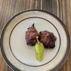 Cockrell Vineyards - Jalapeño stuffed bacon wrapped quail!