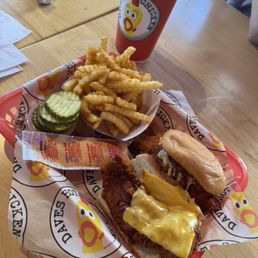 Dave's #3 1 Tender & 1 Slider w/ Fries Dave's #3 1 Tender & 1 Slider w/ Fries