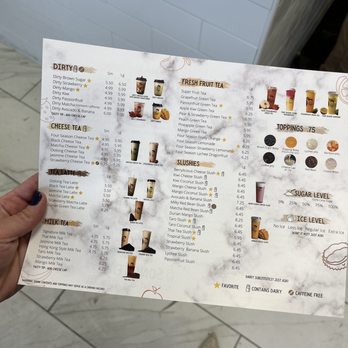 Song Tea & Poke - a person holding a menu - Bubble Tea Near Me - Blaine, Minnesota Song Tea & Poke - a person holding a menu - Bubble Tea Near Me - Blaine, Minnesota