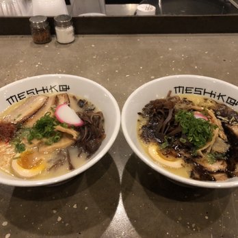 Meshikou - Fireball paitan ramen and Meshikou black ramen - Ramen Near Me - Columbus, Ohio Meshikou - Fireball paitan ramen and Meshikou black ramen - Ramen Near Me - Columbus, Ohio