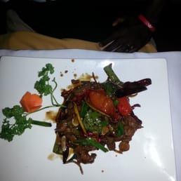 Pan Seared Orange Beef