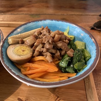 Taiwan Little Eats - G4. Tainan Braised Pork over Rice - Bubble Tea Near Me - Madison, Wisconsin Taiwan Little Eats - G4. Tainan Braised Pork over Rice - Bubble Tea Near Me - Madison, Wisconsin