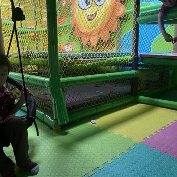 Funtastic Kidzone - Trampoline and surrounding play area. - Kids Activities Near Me - Aiea, Hawaii