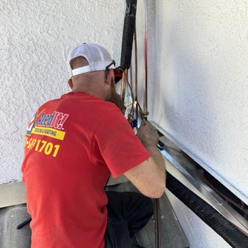 Aced It Cooling & Heating - Shawn -- Aced It! Installer Brazing a Line-Set - Heating & Air Conditioning/HVAC Near Me - Corona, California