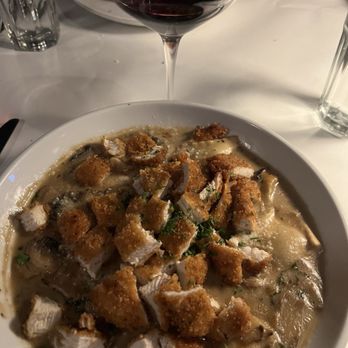 MA'S Italian Kitchen - MUSHROOM RAVIOLI w Chicken Cutlet - Italian Near Me - Burbank, California MA'S Italian Kitchen - MUSHROOM RAVIOLI w Chicken Cutlet - Italian Near Me - Burbank, California