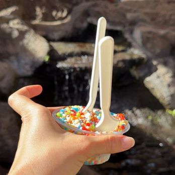 Dippin' Dots - small sized rainbow sherbet - Ice Cream & Frozen Yogurt Near Me - Waipahu, Hawaii