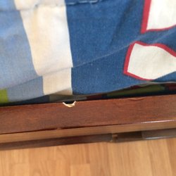 Rent-A-Center - The used bed RAC insists is "new"