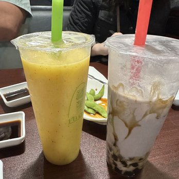 My Ramen - Drinks AMAZING! Passion fruit slush and Taro milk. Great prices too! $5-$6 - Ramen Near Me - Lakeland, Florida
