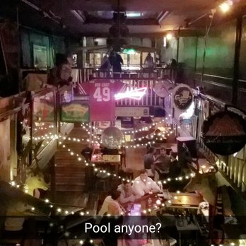 The Bitter End - Pool and Darts on the second floor overlooking the bar - Pubs Near Me - San Francisco, California