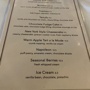 Matteo's Trattoria - No cannoli. How sad - Italian Near Me - Huntington, New York
