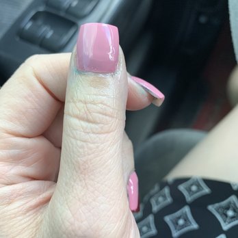 Eden Nails and Spa - You can see my previous green color - Nail Salons Near Me - Orlando, Florida
