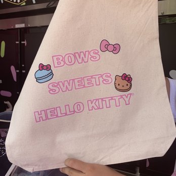 Hello Kitty Cafe - Beige tote 24 dollars I think - Desserts Near Me - Las Vegas, Nevada Hello Kitty Cafe - Beige tote 24 dollars I think - Desserts Near Me - Las Vegas, Nevada