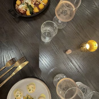 Gordon Ramsay Hell's Kitchen - Pan-Seared Tofu Scallops Wagyu Meatballs with Polenta Bites - New American Near Me - Miami, Florida Gordon Ramsay Hell's Kitchen - Pan-Seared Tofu Scallops Wagyu Meatballs with Polenta Bites - New American Near Me - Miami, Florida