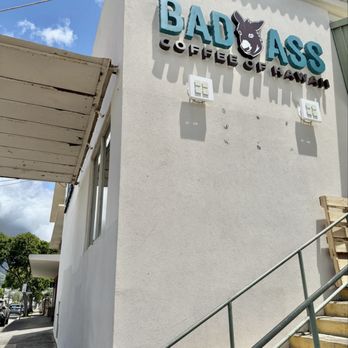 Bad Ass Coffee - Outside corner - Coffee & Tea Near Me - Honolulu, Hawaii