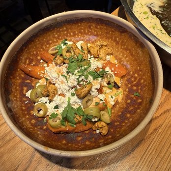 Pesca - Side dish 2 - carrots with feta and cashews and olives - Seafood Near Me - Amsterdam, New Hampshire Pesca - Side dish 2 - carrots with feta and cashews and olives - Seafood Near Me - Amsterdam, New Hampshire