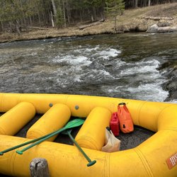 Jordan Valley Outfitters - The sturdy vessel fit 6 passengers + guide