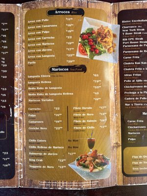 Menu photo 4 Los Barriles Loíza, PR