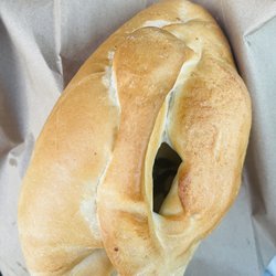 Panaderia Gonzalez - Jalapeño with pepper Jack cheese stuffed bolillo
