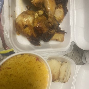 La Cabana Restaurant - Combo 1- whole chicken, yellow rice, corn cakes - Colombian Near Me - Tampa, Florida La Cabana Restaurant - Combo 1- whole chicken, yellow rice, corn cakes - Colombian Near Me - Tampa, Florida