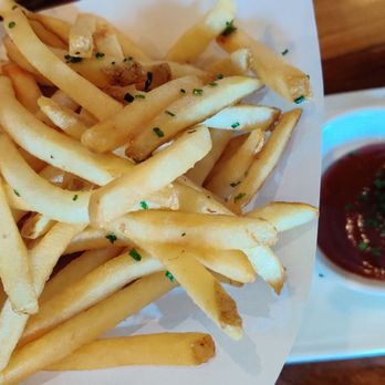 Morimoto Napa - Duck fat french fries with house bbq sauce - Japanese Near Me - Napa, California