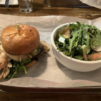 Fork & Fire - Roasted Chicken Sandwich - New American Near Me - Farmington, Connecticut Fork & Fire - Roasted Chicken Sandwich - New American Near Me - Farmington, Connecticut