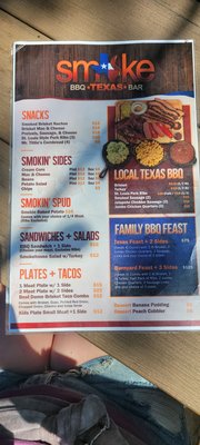 Menu photo 2 Smoke Skybar San Antonio, TX Menu photo 2 Smoke Skybar San Antonio, TX