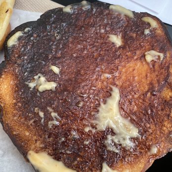 Jack in the Box - The burnt bun from the burger - Fast Food Near Me - Sacramento, California