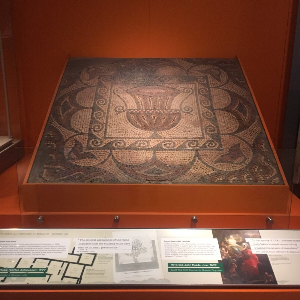 M shed - Roman Artwork - Museums Near Me - Bristol, BST