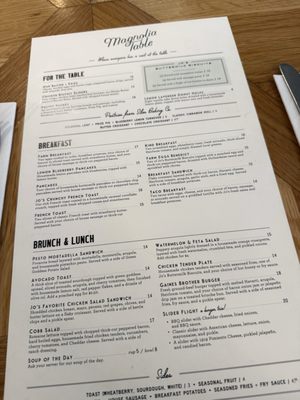 Menu photo 1 Magnolia Table Waco, TX Menu photo 1 Magnolia Table Waco, TX