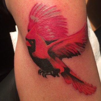 Excalibur Tattoo - Cardinal by Will - Tattoo Near Me - Berwyn, Illinois