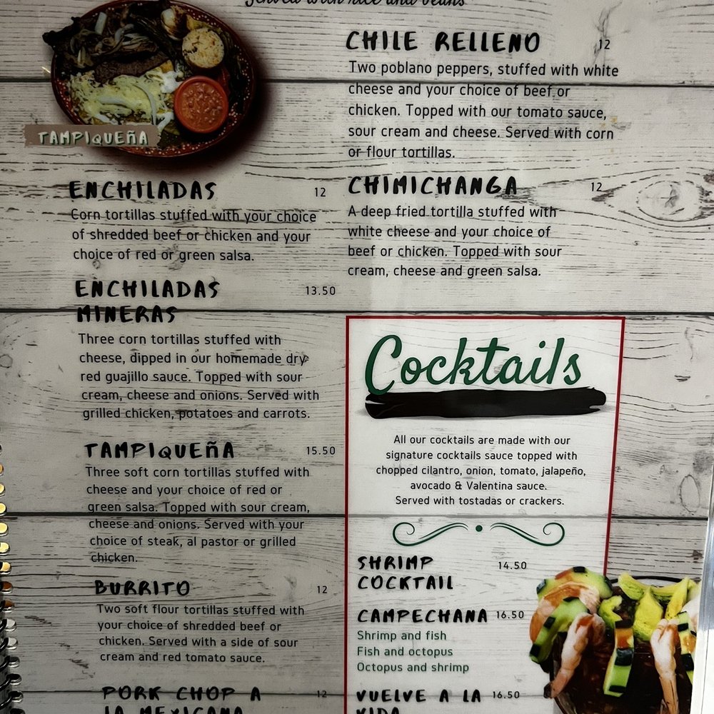 Los Molcajetes Del Valle - menu - Mexican Near Me - Naples, Florida