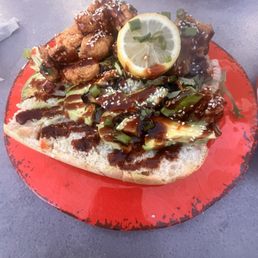 Rock n Roll poboy minus the mayo Rock n Roll poboy minus the mayo