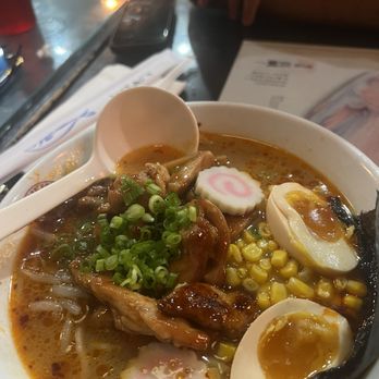 Kappo Nara Ramen - Grilled chicken ramen with spicy miso base. - Ramen Near Me - Norfolk, Virginia Kappo Nara Ramen - Grilled chicken ramen with spicy miso base. - Ramen Near Me - Norfolk, Virginia