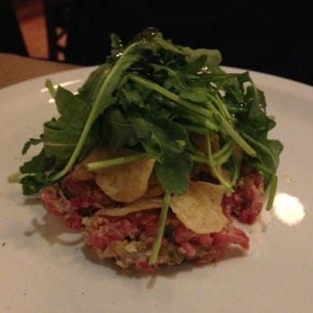 Auguste - beef tartare - Restaurants Near Me - Sherbrooke, Quebec