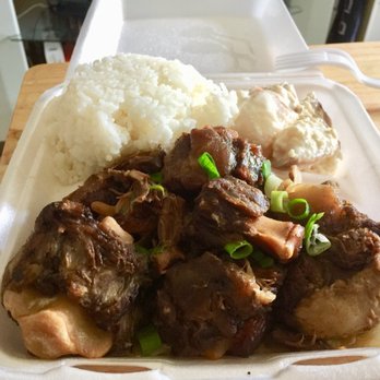 Poke Stop - Oxtail Adobo - Hawaiian Near Me - Mililani, Hawaii Poke Stop - Oxtail Adobo - Hawaiian Near Me - Mililani, Hawaii