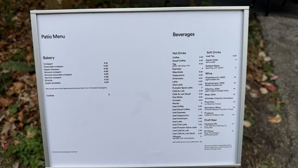 Menu photo 5 Glenstone Cafe Potomac, MD